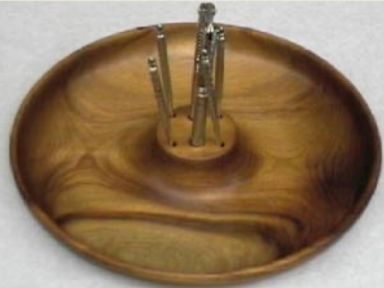 Nut Bowl w/Accessories